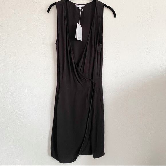 & Other Stories Sleeveless Wrap Dress Size 6 - Picture 1 of 9